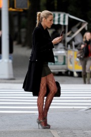 Blake Lively in collant