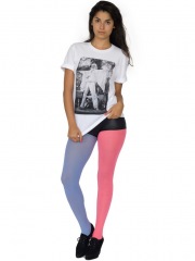 Collant bi-colore American Apparel