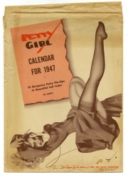 Calendario pin-up 1947