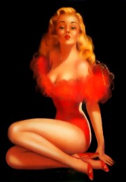 La donna in rosso