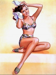 Le belle pin up create da Pearl Frush