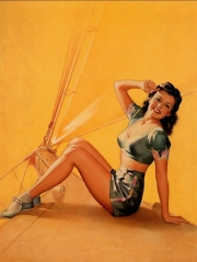 Le realistiche pin up di Pearl Frush