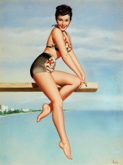 Le realistiche pin up di Pearl Frush