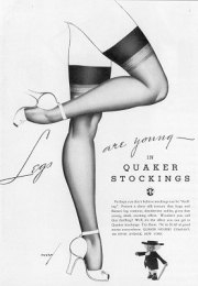 Pubblicità per Quaker Stockings