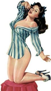 Pin-up girl di Gil Elvgren