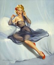 Pin-up velata