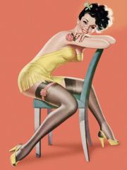 La pin-up art negli anni '40 e '50