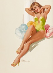 Ted Withers Pin-up artist