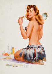 Ted Withers Pin-up artist