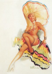 Ted Withers Pin-up girl