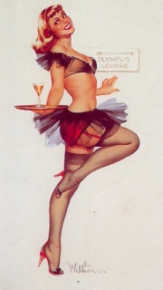 Ted Withers Pin-up girl