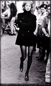 Kate Moss in bianco e nero