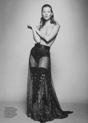 Kate Moss in trasparenze