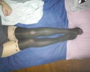 Lindsay coi collant mock stockings