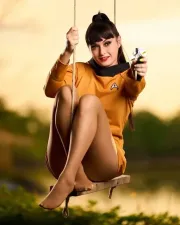Cosplay di Star Trek in collant