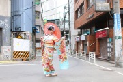 A spasso in Kimono
