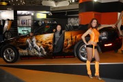 Salone dell auto gambe e motori