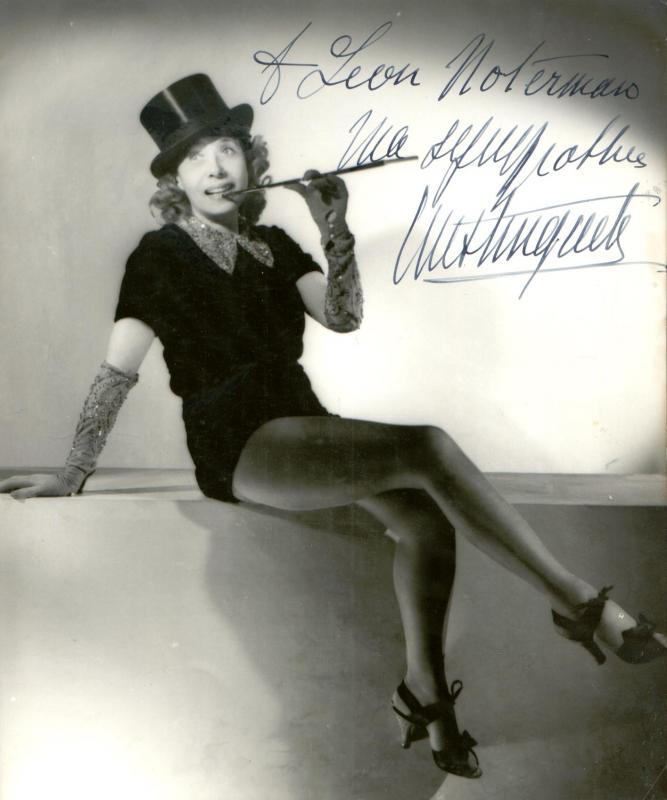 le gambe di Mistinguett