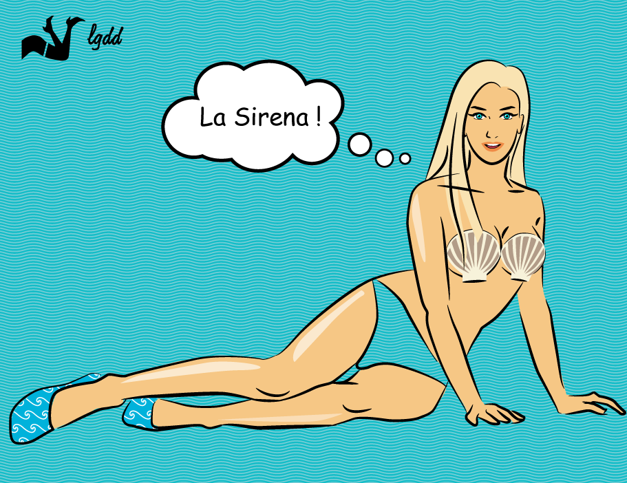 La posa sirena