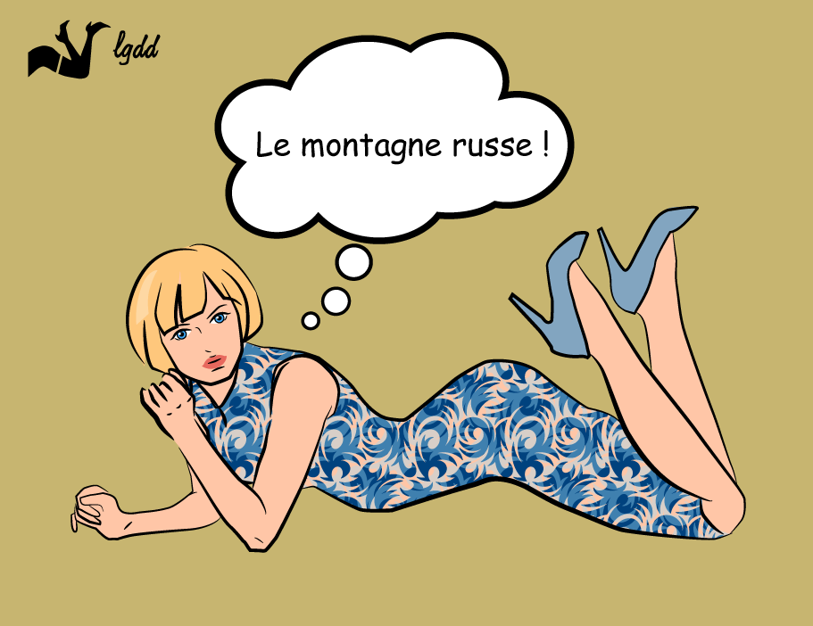 le montagne russe