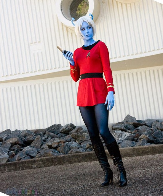 Andorian Starfleet Uniform from Star Trek TOS