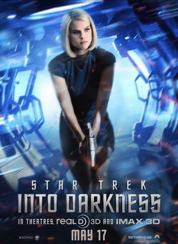 into darkness star trek poster usa mid