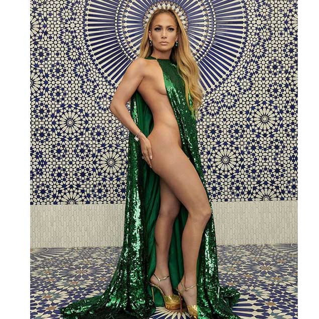 Il non abito di Jennifer Lopez