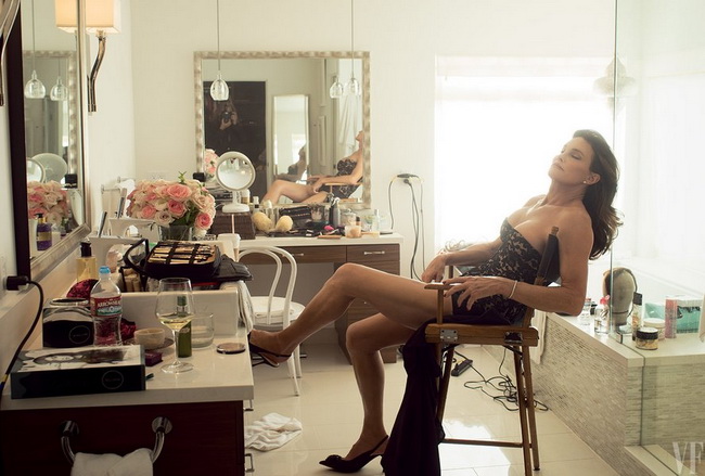 Courteney Cox in camerino