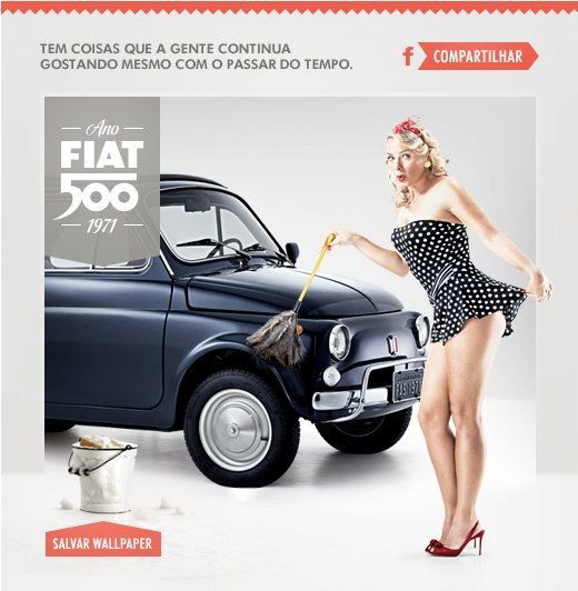 Pubblicità fiat 500 1971