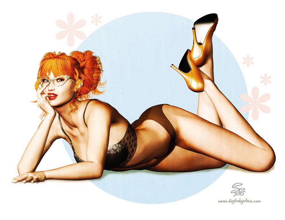 Sean Earley: pin up con i tacchi