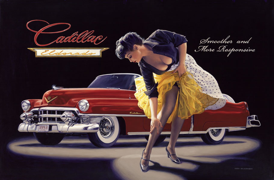 Cadillac e pinup