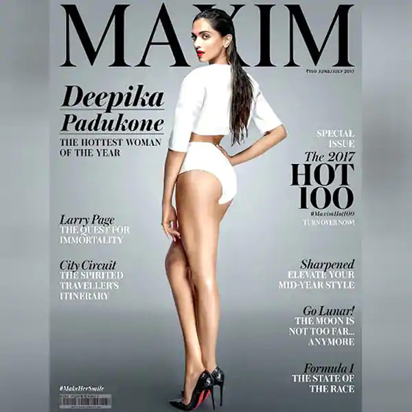 Deepika sulla copertina di Maxim