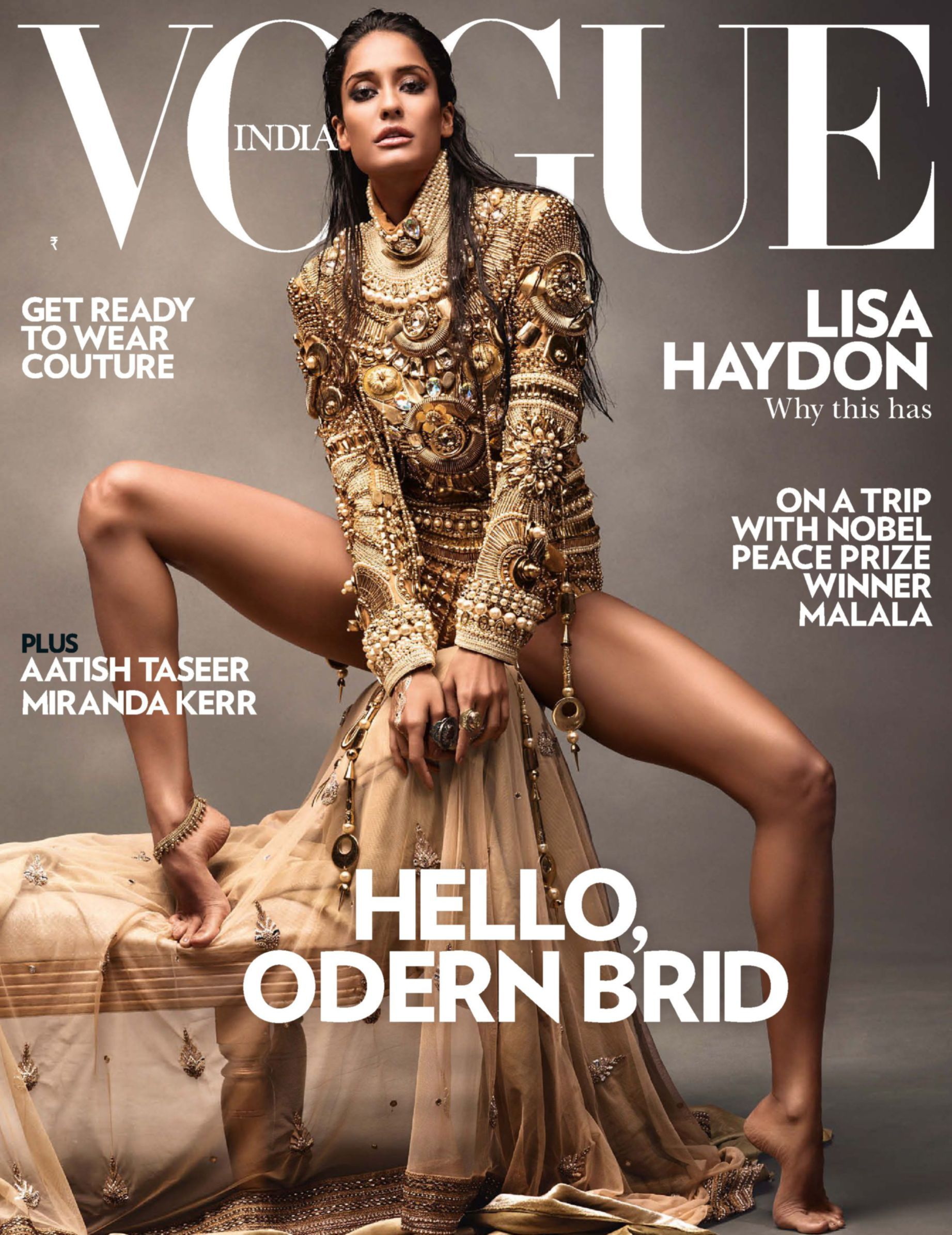 Lisa Haydon su Vogue