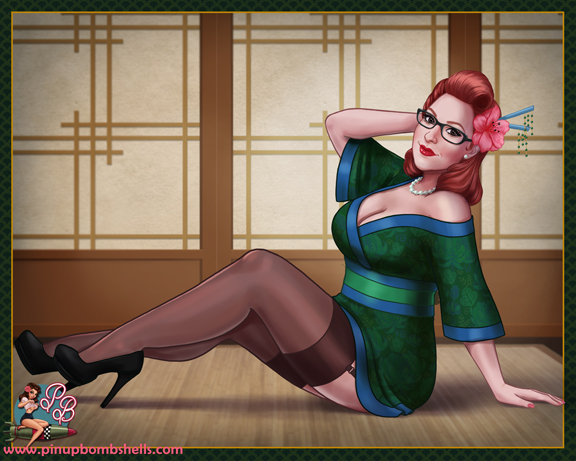 Geisha di pinupbombshells