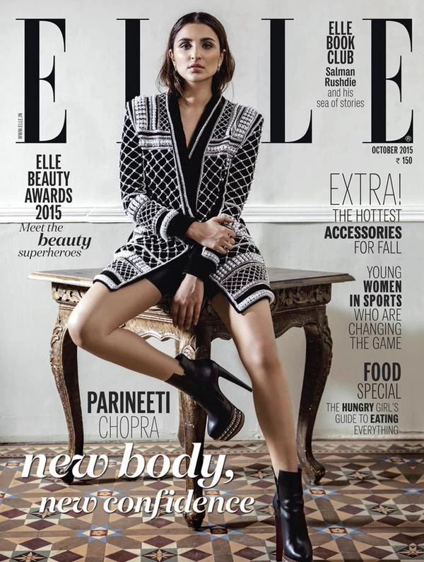 Parineeti Chopra sulla copertina di Elle