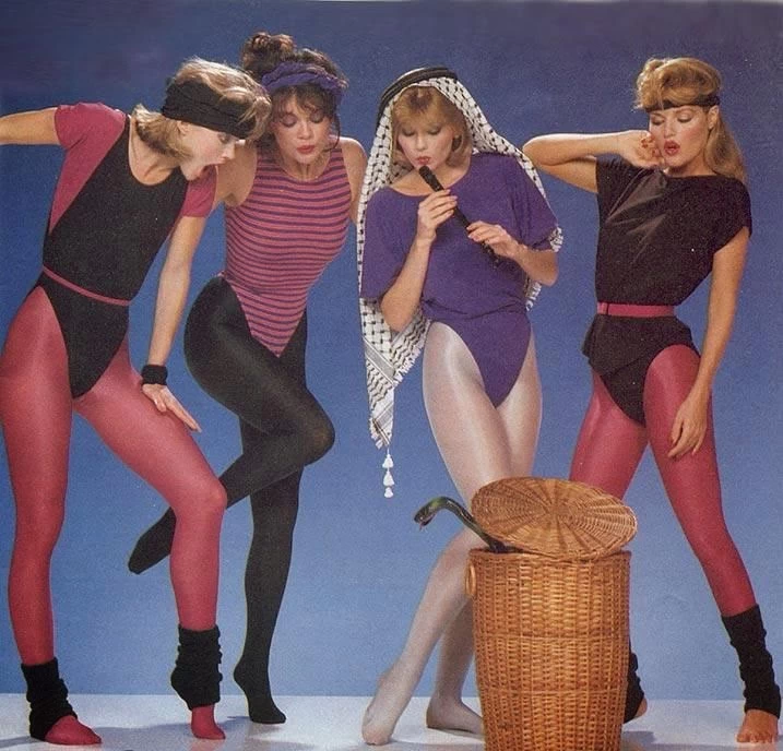 Collant e leggings degli anni 80