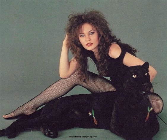 Diane Lane in collant a rete