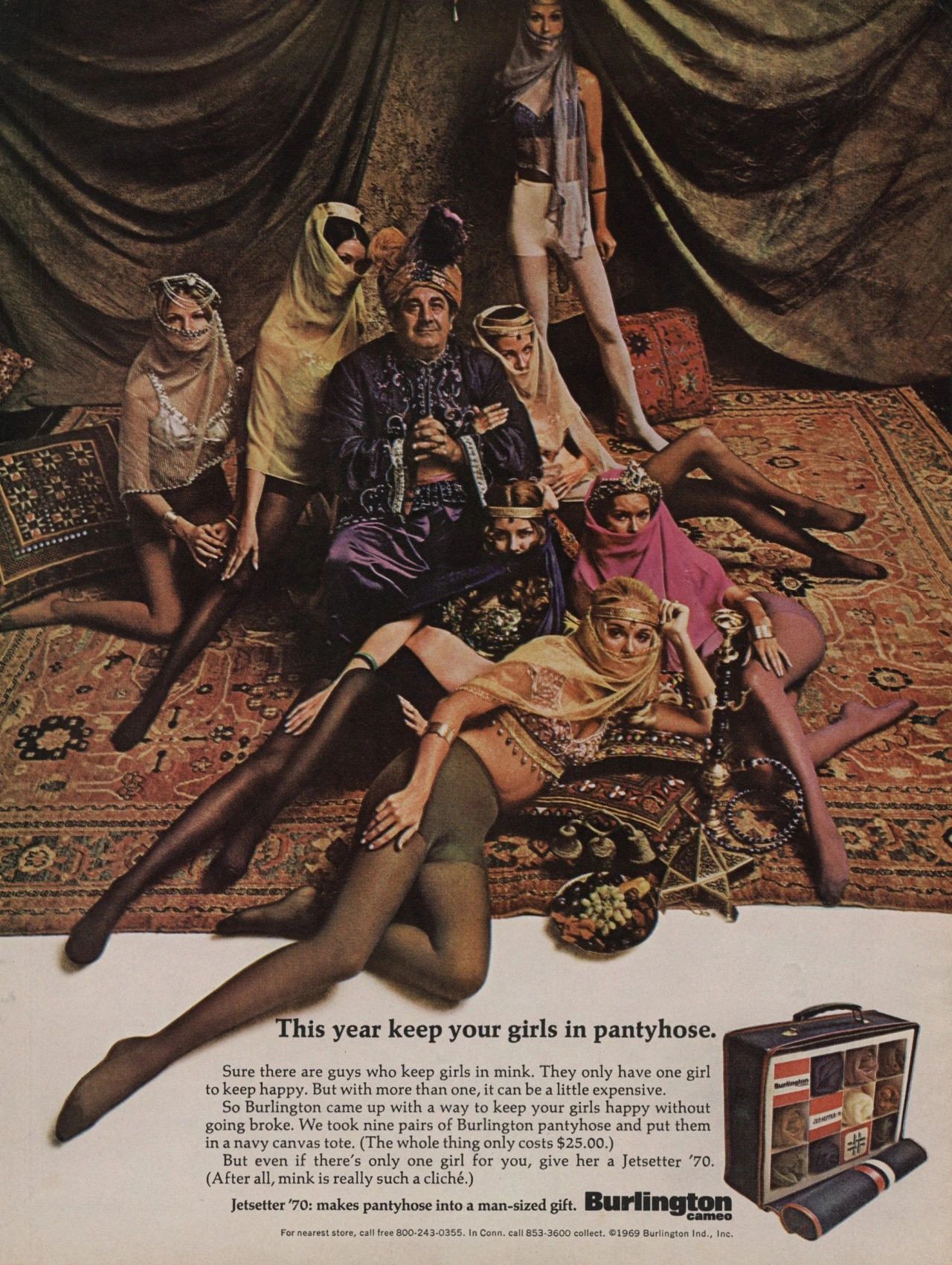 Burlington Cameo Jetsetter 1969 con harem