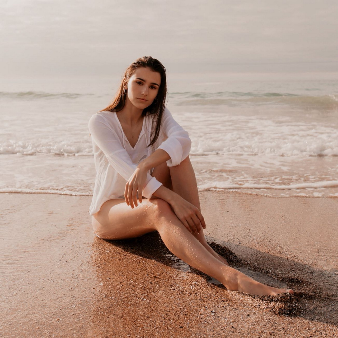 Miss Luglio in spiaggia